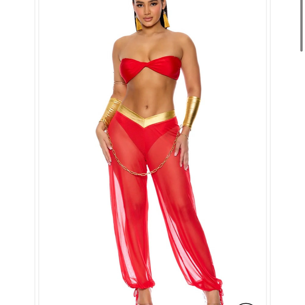 NEW Red Jasmine Women's Costume Set